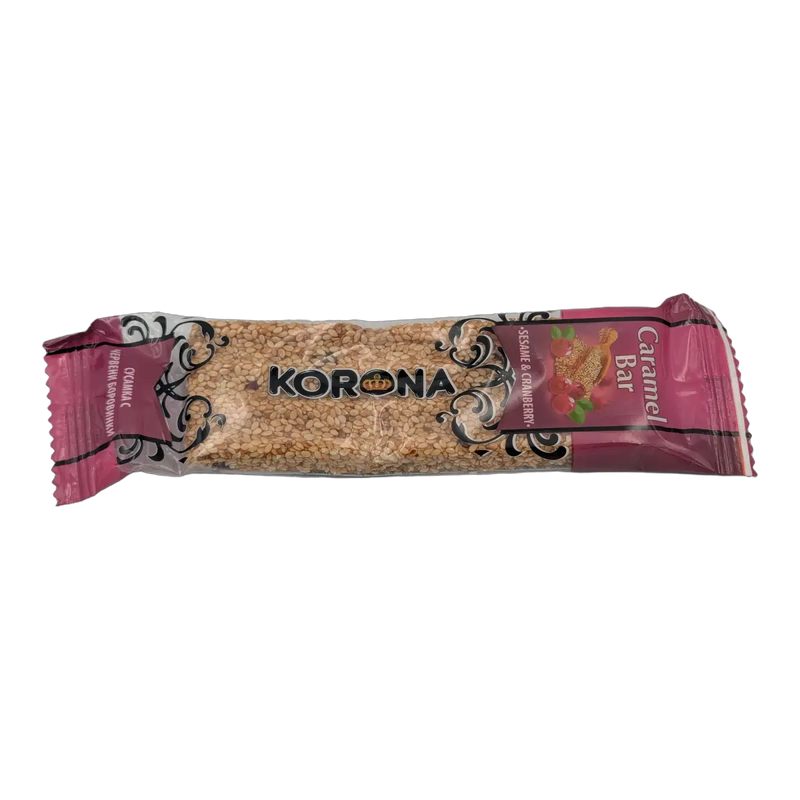 Baton caramel, susan si merisoare Korona 60 g