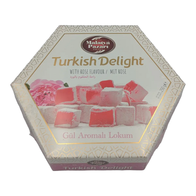 Rahat turcesc cu aroma de trandafir (250 g)