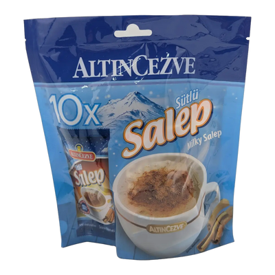 Salep cu lapte Sütlü Salep Milky Salep Altıncezve (10 plicuri)