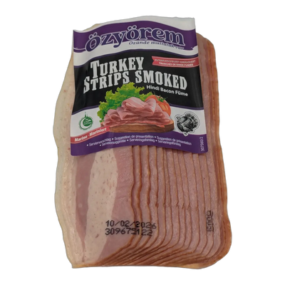 Ozyorem smoked turkey strips (150 g)