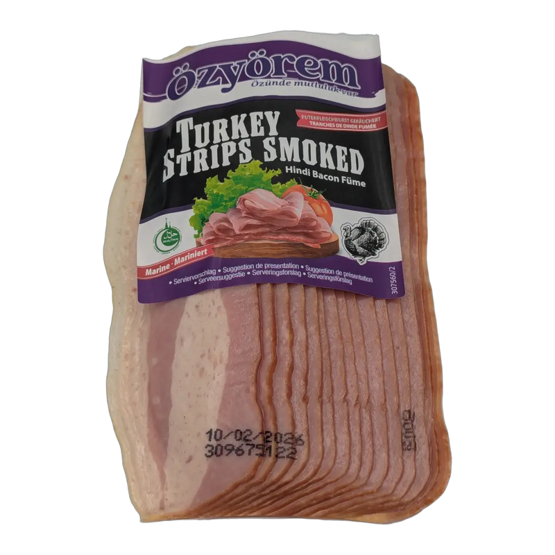 Fasii de curcan afumat Ozyorem (150 g)