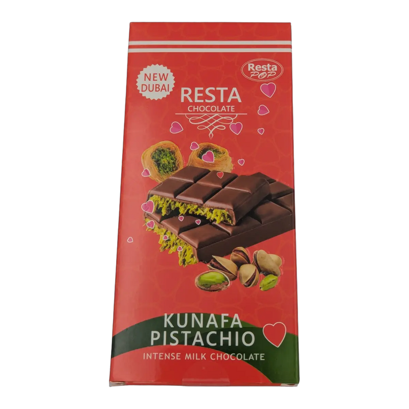 Resta POP Kunafa and pistachio chocolate (135 g)