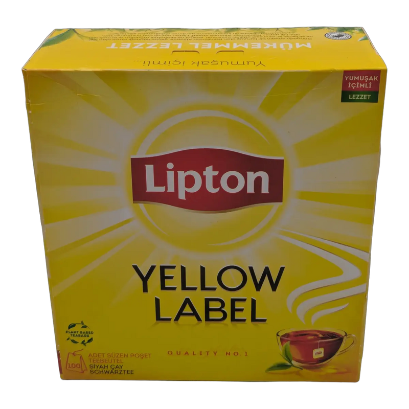Lipton Yellow Label Black Tea (100 tea bags)