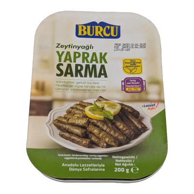 Grape leaf rolls with olive oil Zeytinyağlı Yaprak Sarma Burcu (200 g)