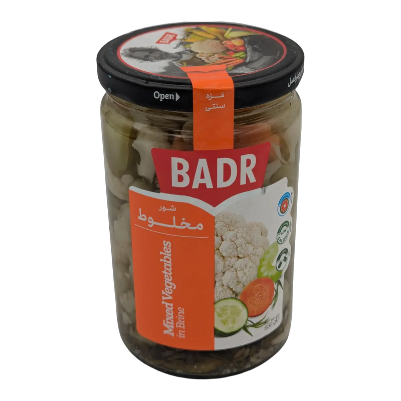 Legume asortate în saramură Mixed Vegetables in Brine Badr (340 g)