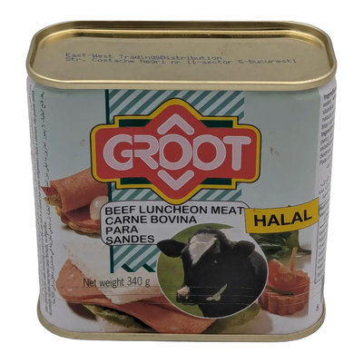 Groot beef luncheon meat (340 g)