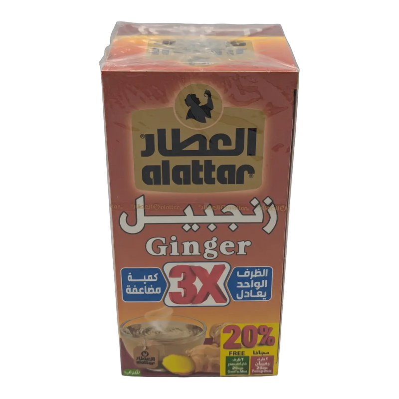 Ceai de ghimbir Alattar 3X (20 plicuri)