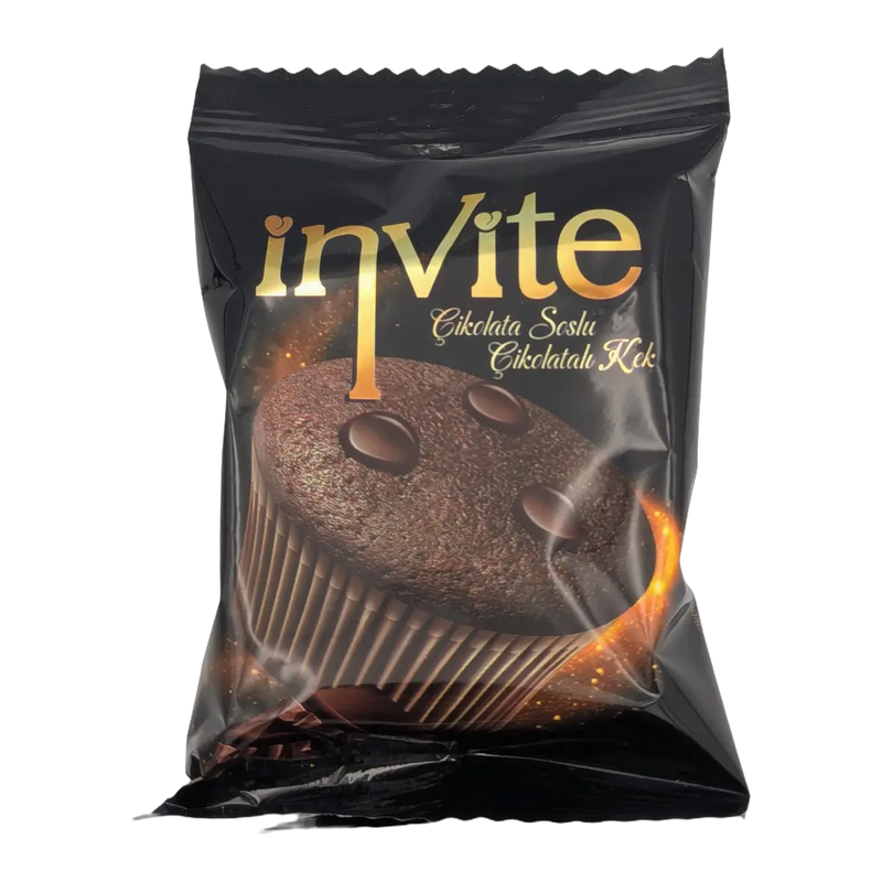 كيك بالشوكولاتة وصوص الكرز Invite